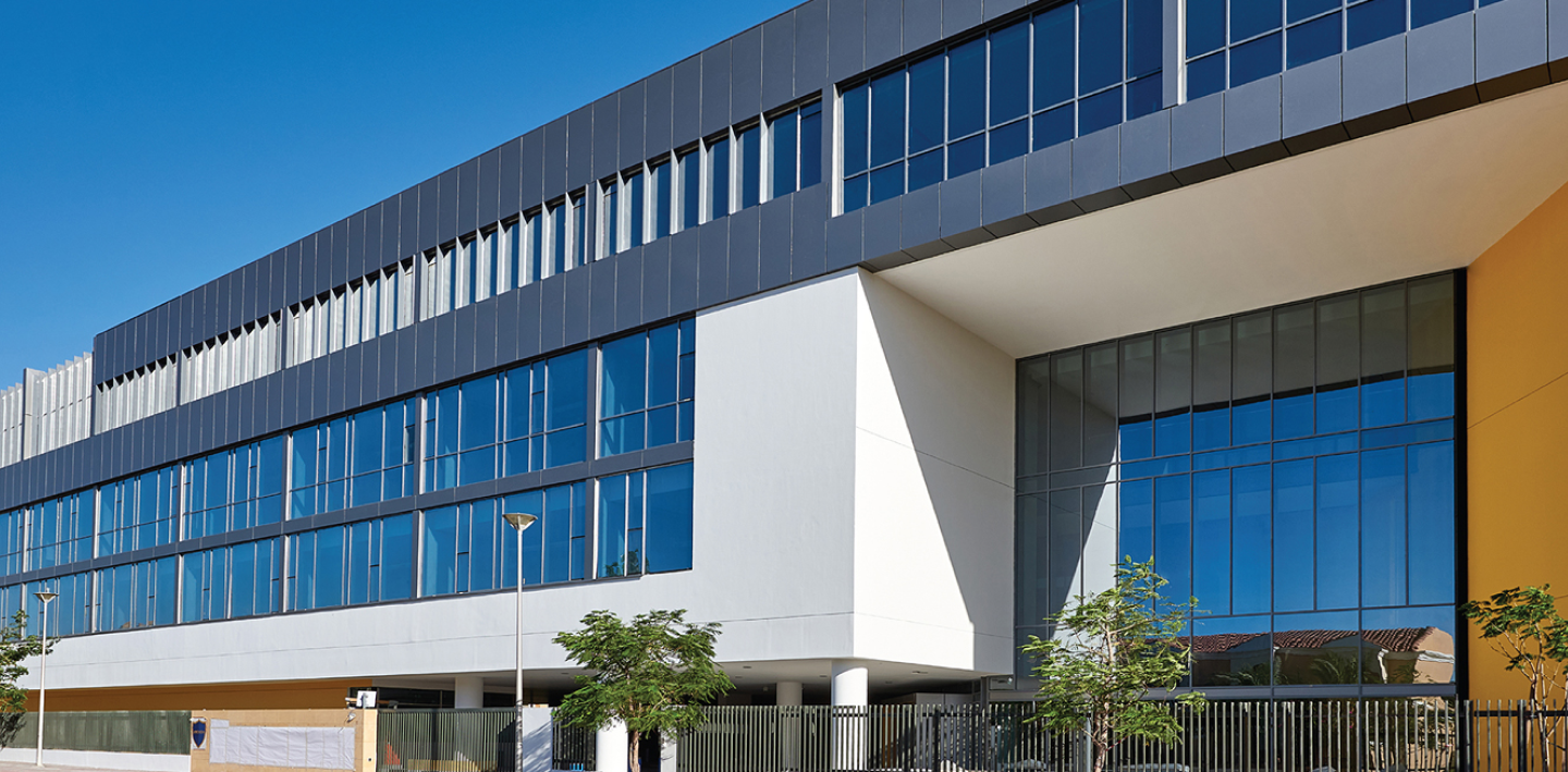 Arcadia Global School campus in Al Furjan, Dubai